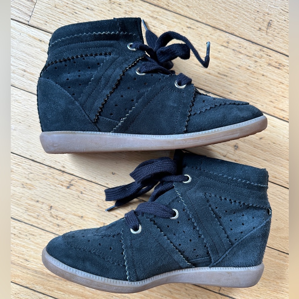 Isabel Marant BOBBY sneakers 39 BLACK - Hardly Worn